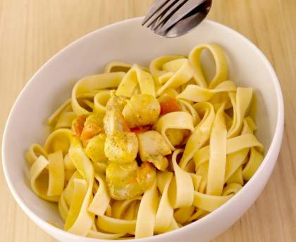 Noix de St Jacques à la crème