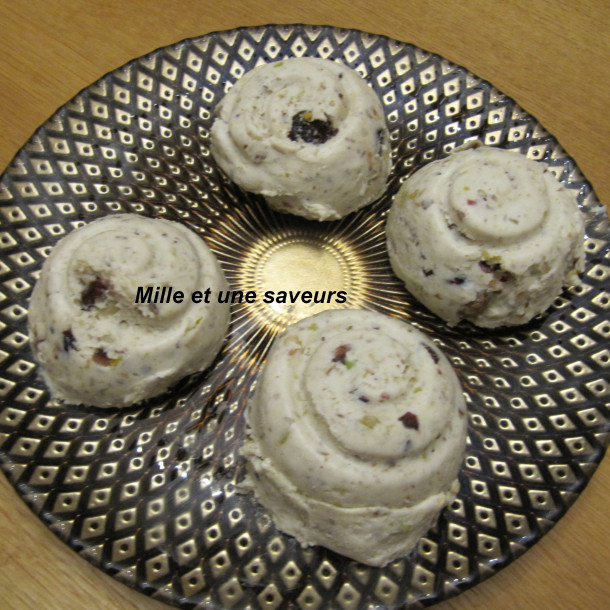 nougat chèvre et fruits secs