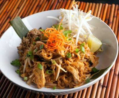 Nouilles au poulet (Chinois)
