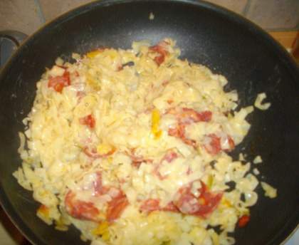 Nouilles chinoises au chorizo
