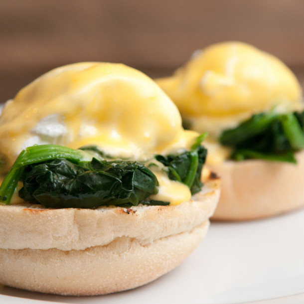 Oeuf poché à la florentine