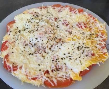 Oeufs au plat fromagers