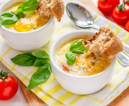 Oeufs cocotte express