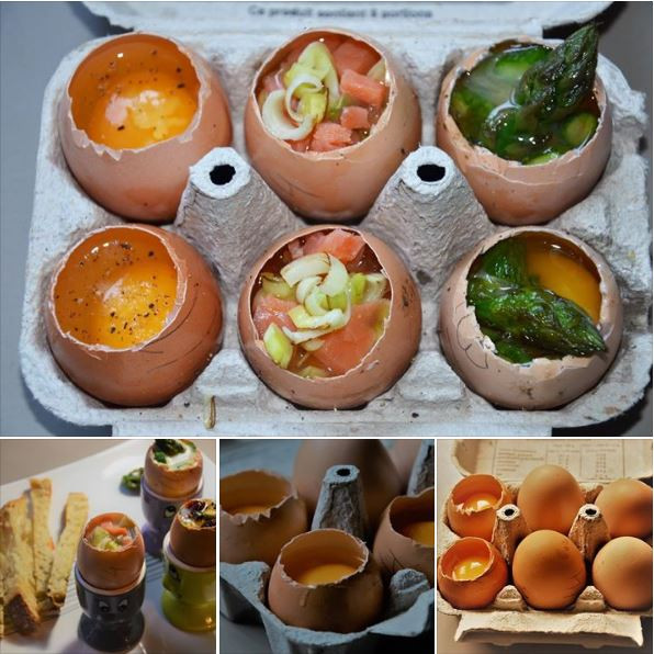 Oeufs coque farcis