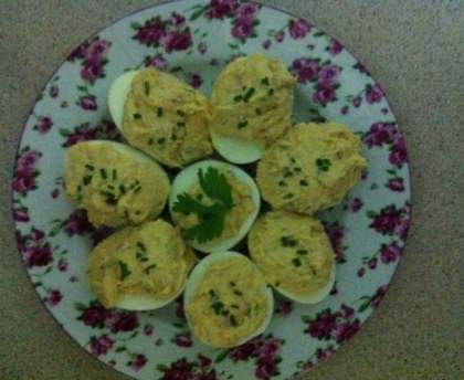 Oeufs mimosas au thon