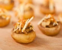 Oignons farcis au fromage blanc