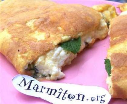 Omelette au brocciu (Corse)