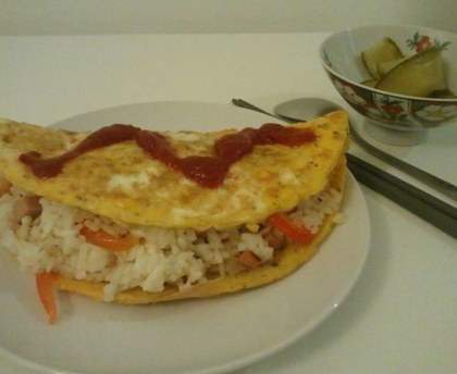 Omelette au riz d'une belle-maman coréenne