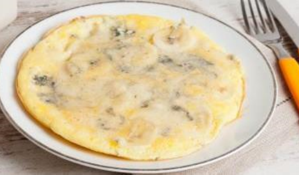 Omelette banane et gruyère