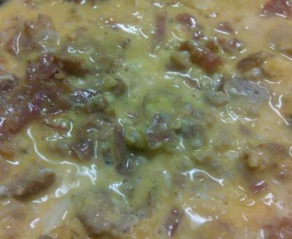 Omelette façon canard.