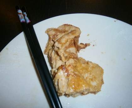 Omelette japonaise (tamago yaki)