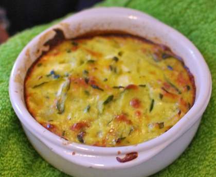 Omelette savoyarde à la raclette
