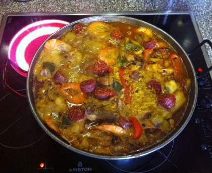 Paella valencienne