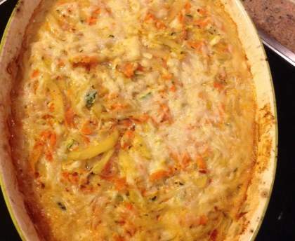 Paillassons de carottes et pommes de terre