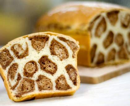 Pain au lait léopard