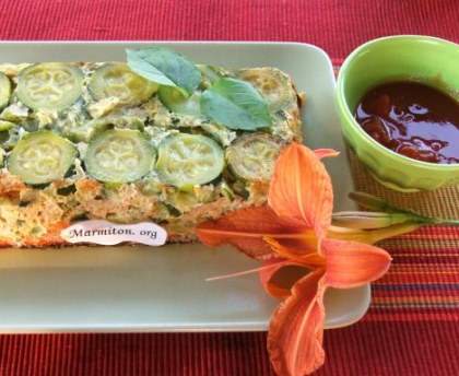 Pain de courgette au thon