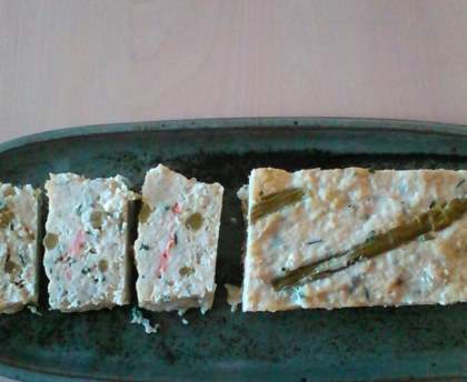 Pain de poisson aux asperges