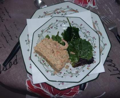Pain de poisson aux herbes