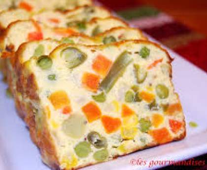 Pain de poisson (macédoine - surimi)  facile