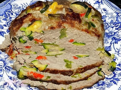 Pain de viande aux légumes du Sud