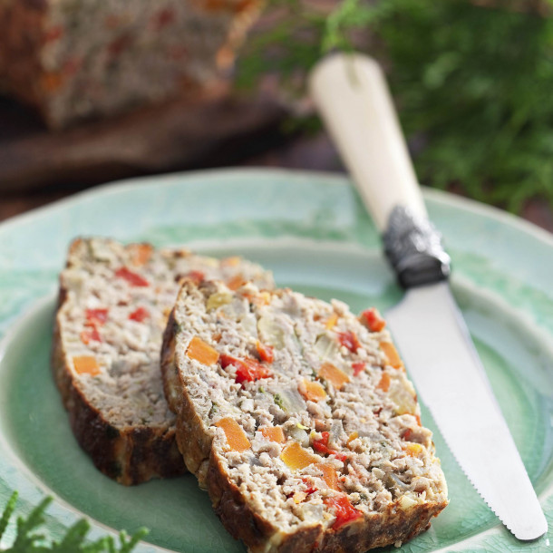 Pain de viande aux légumes
