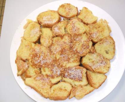 Pain perdu à l'orange