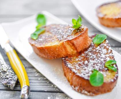 Pain perdu sans oeufs