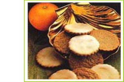 Palets de dame au chocolat et à l'orange
