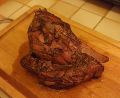 Palette de porc au vinaigre balsamique