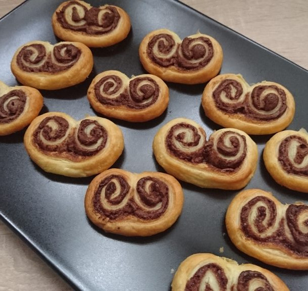 Palmier au Nutella