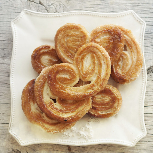Palmiers sucrés à la fraise Tagada 