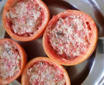 Pamplemousse au thon