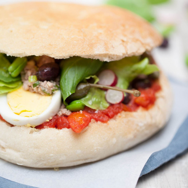 Pan bagnat facile et rapide
