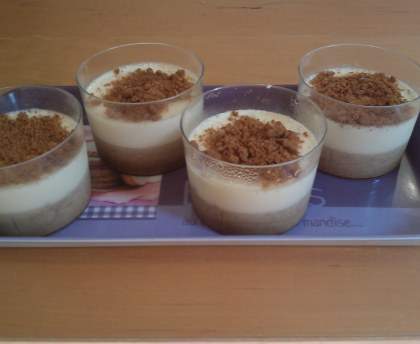 Panacotta aux spéculoos