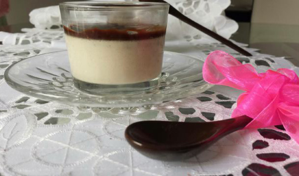 Panacotta noisettes et tonka
