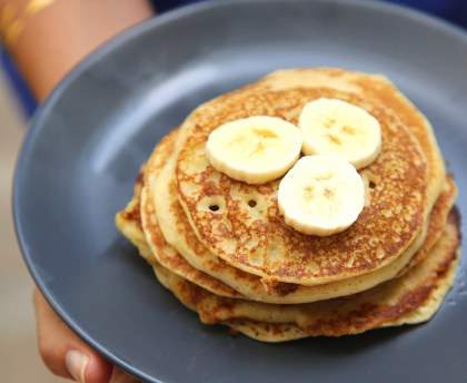 Pancakes à la banane