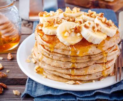 Pancakes au fromage blanc