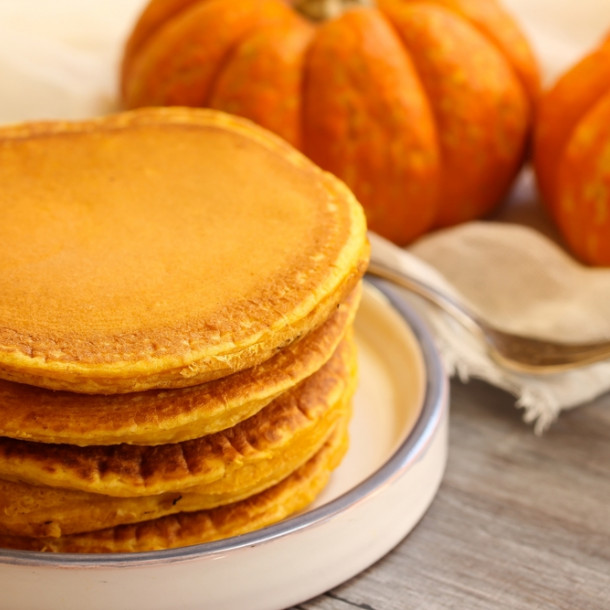 Pancakes au potiron