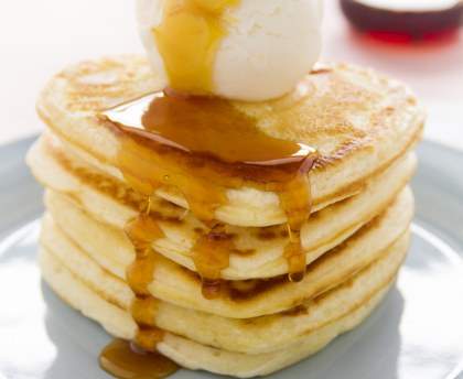 Pancakes au sirop d'érable