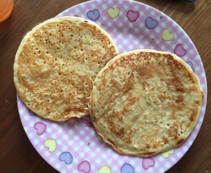 Pancakes aux flocons d'avoine