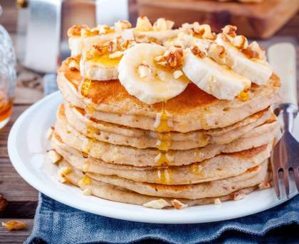 Pancakes rapides au micro-ondes
