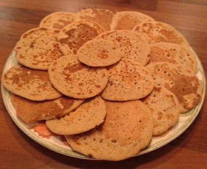 Pancakes salés au blé noir