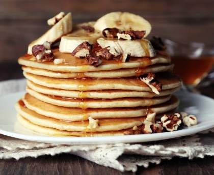 Pancakes sans oeufs