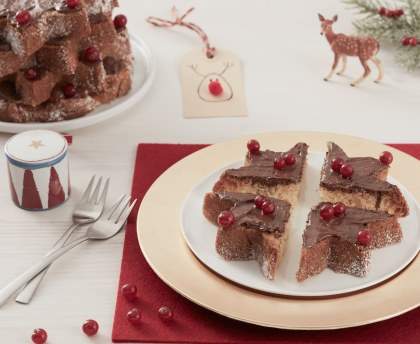 Pandoro aux groseilles et au Nutella®