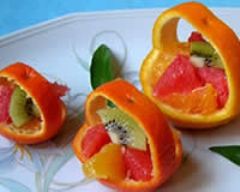 Paniers d'agrumes
