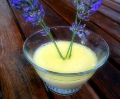 Panna cotta à la lavande