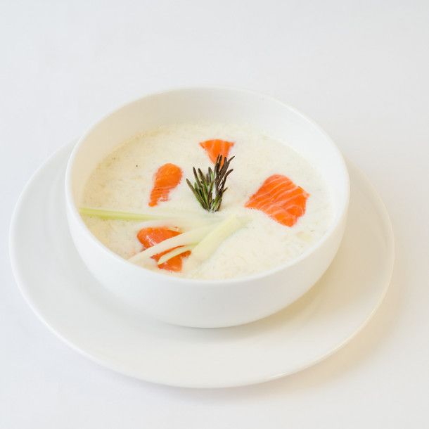 Panna cotta au saumon fumé au Thermomix