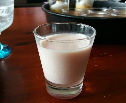 Panna cotta aux fraises Tagada