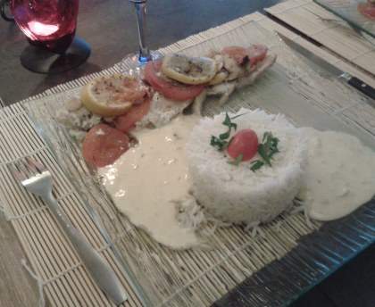 Papillote de cabillaud légère
