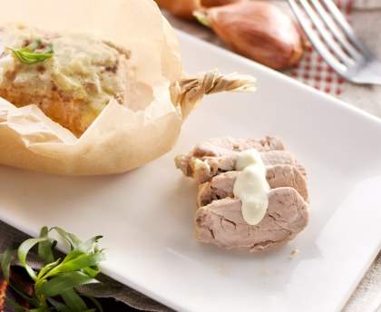 Papillotes de filet mignon au roquefort 